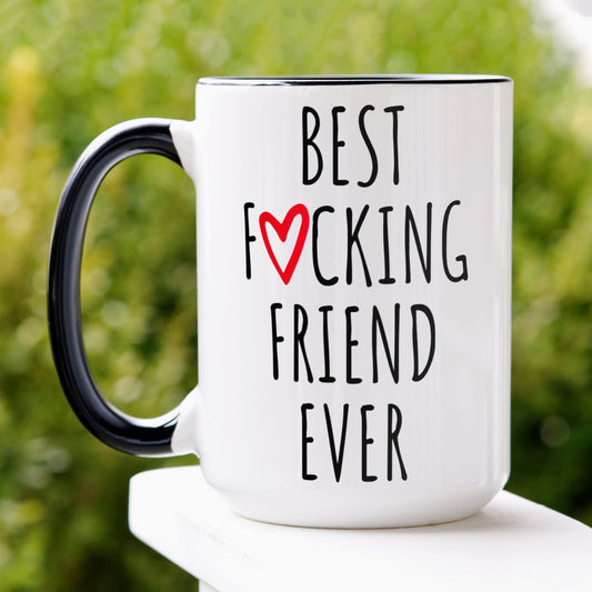 Best Fucking Friend Ever, Personalized Custom Mug - Zehnaria - FAMILY & FRIENDS - Mugs