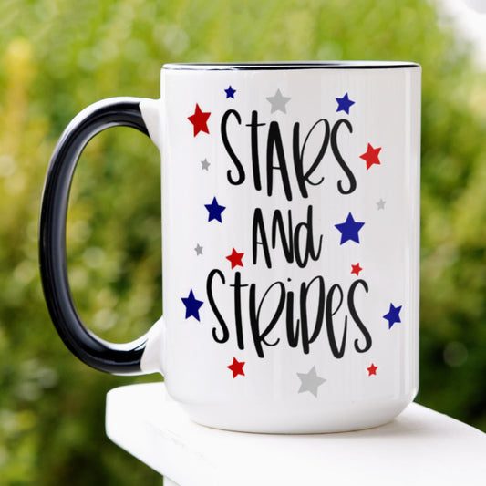 Happy 4th of July, Patriotic Mug - Zehnaria - CAREER & EDUCATION - Mugs