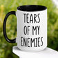 Tears of my Enemies Mug, Funny Mug - Zehnaria - FUNNY HUMOR - Mugs