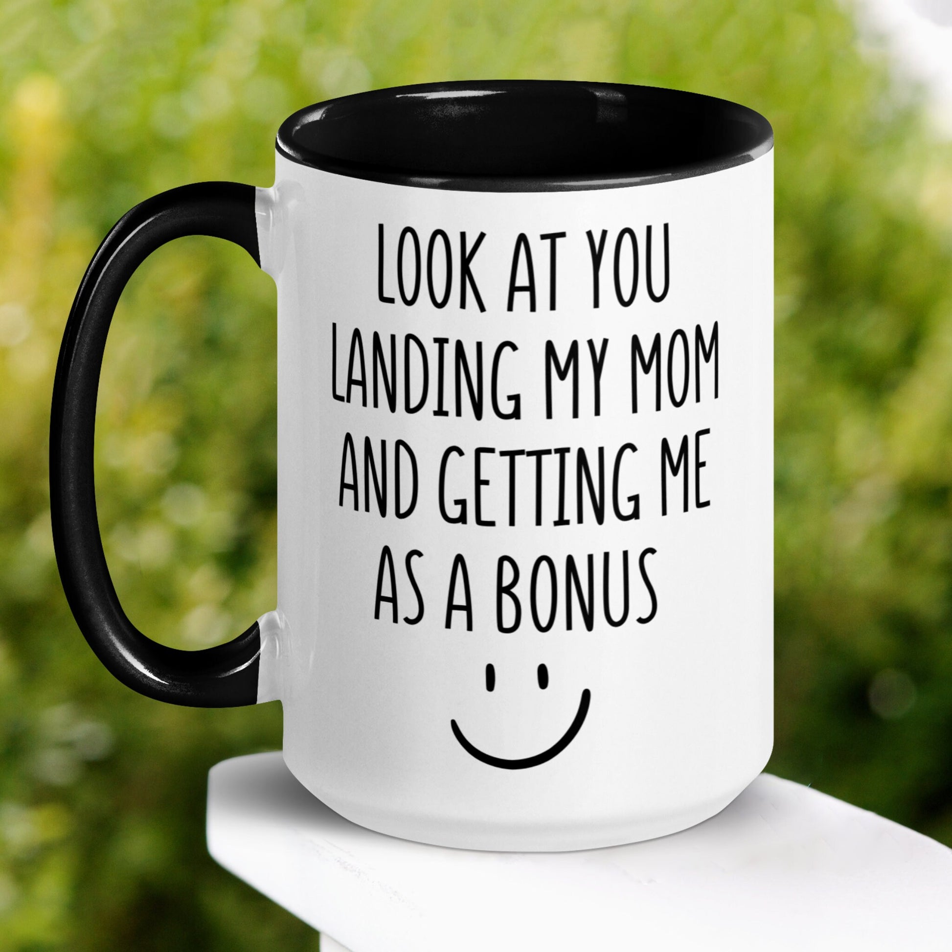 Bonus Dad Mug, Mug for Step Dad - Zehnaria - FAMILY & FRIENDS - Mugs