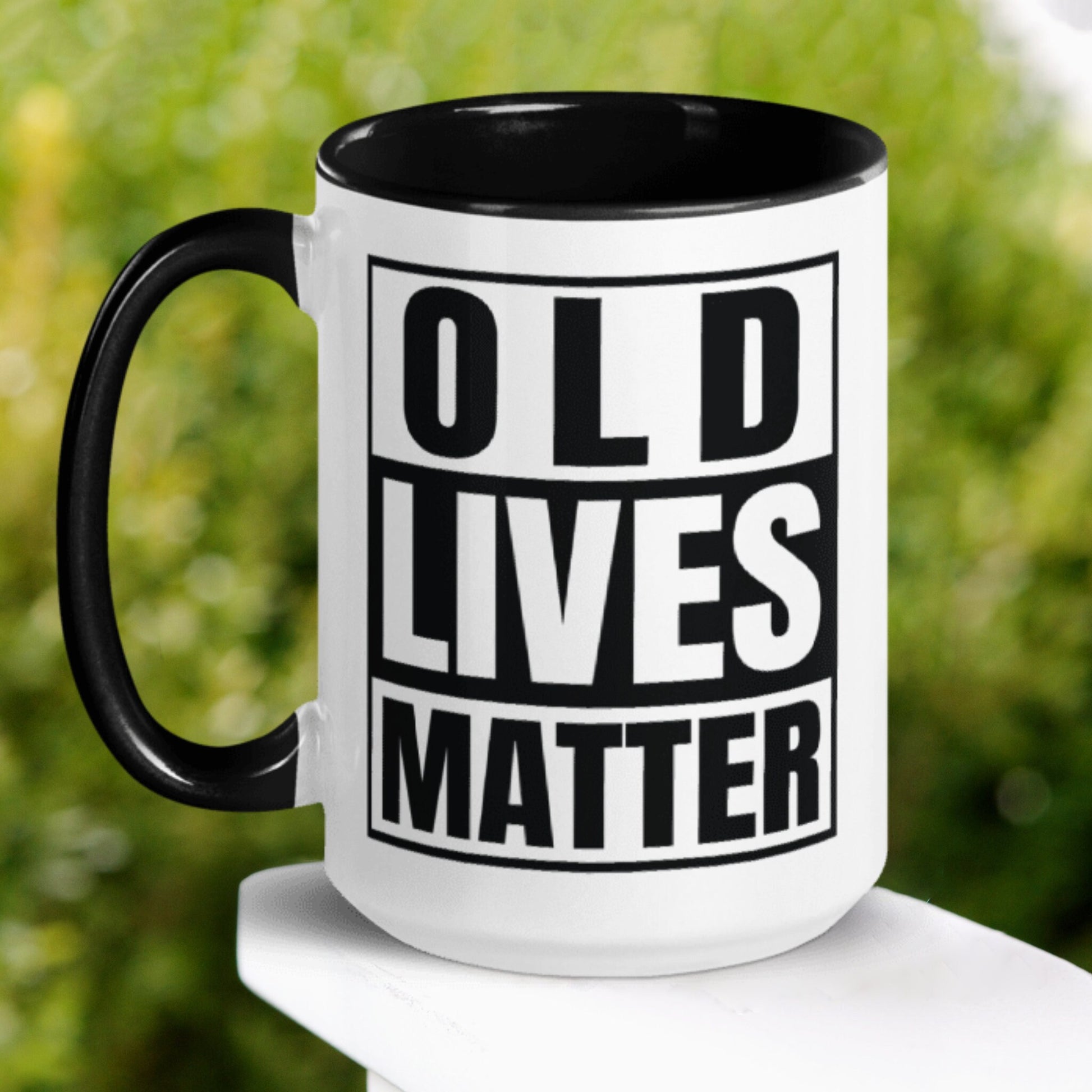 Old Lives Matter Mug, Grandparent Mug - Zehnaria - FUNNY HUMOR - Mugs