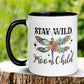 Stay Wild Moon Child Dragonfly Mug, Dragon Fly Lovers - Zehnaria - BIRTHDAY & ZODIAC - Mugs
