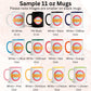 Capricorn Mug, Zodiac Mug - Zehnaria - BIRTHDAY & ZODIAC - Mugs