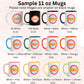 Cancer Mug, Zodiac Mug - Zehnaria - BIRTHDAY & ZODIAC - Mugs