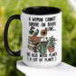 Plant Lady Mug, A Woman Cannot Survive On Books Alone Mug - Zehnaria - HOBBIES & TRAVEL - Mugs