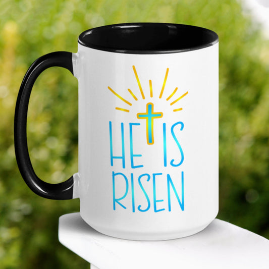 Christian Mug, He Is Risen - Zehnaria - MORE HOLIDAYS & SEASONS - Mugs