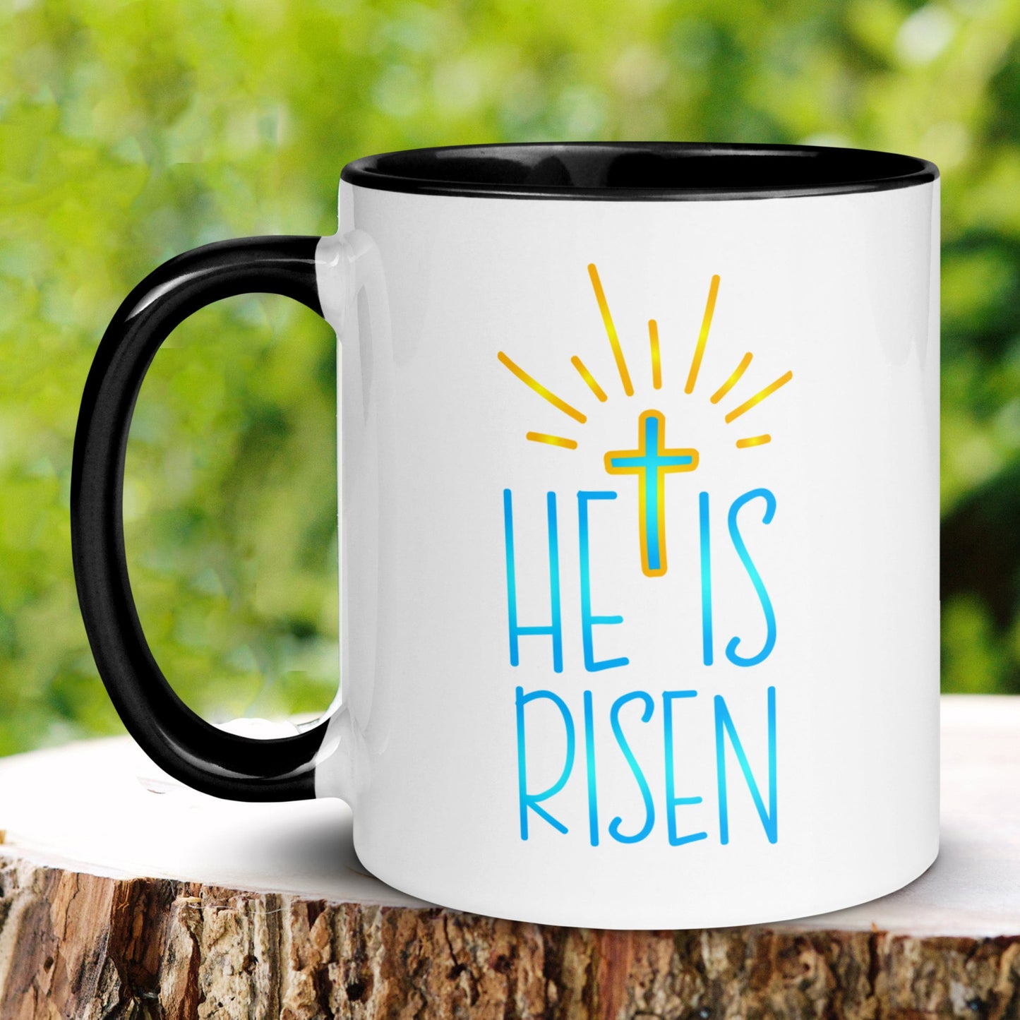 Christian Mug, He Is Risen - Zehnaria - MORE HOLIDAYS & SEASONS - Mugs