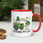 St Patricks Day Mug, Pushing My Luck - Zehnaria - MORE HOLIDAYS & SEASONS - Mugs
