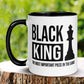 Black King Mug, Most Powerful Piece In The Game - Zehnaria - CULTURAL - Mugs