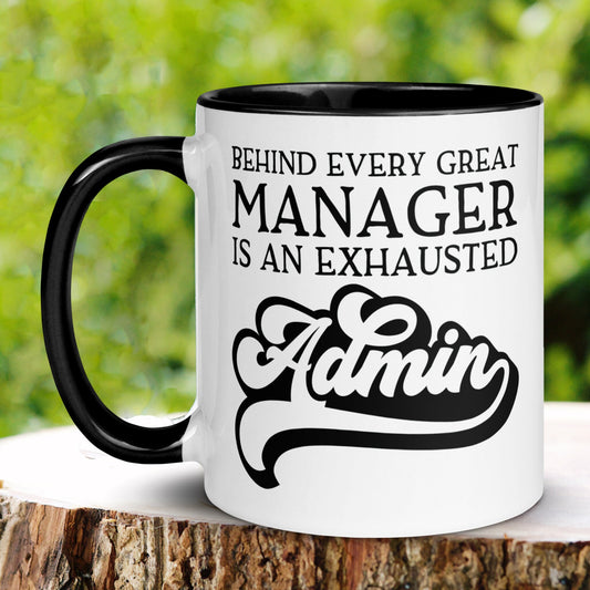 Administrator Gift, Admin Assistant Gift - Zehnaria - OFFICE & WORK - Mugs