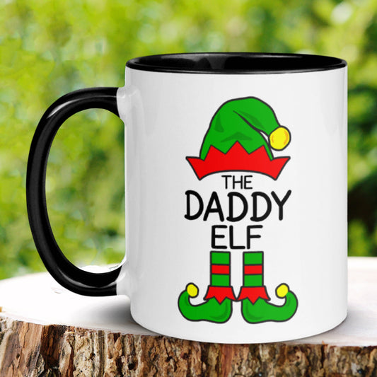 Christmas Mug, Daddy Elf - Zehnaria - WINTER HOLIDAY - Mugs