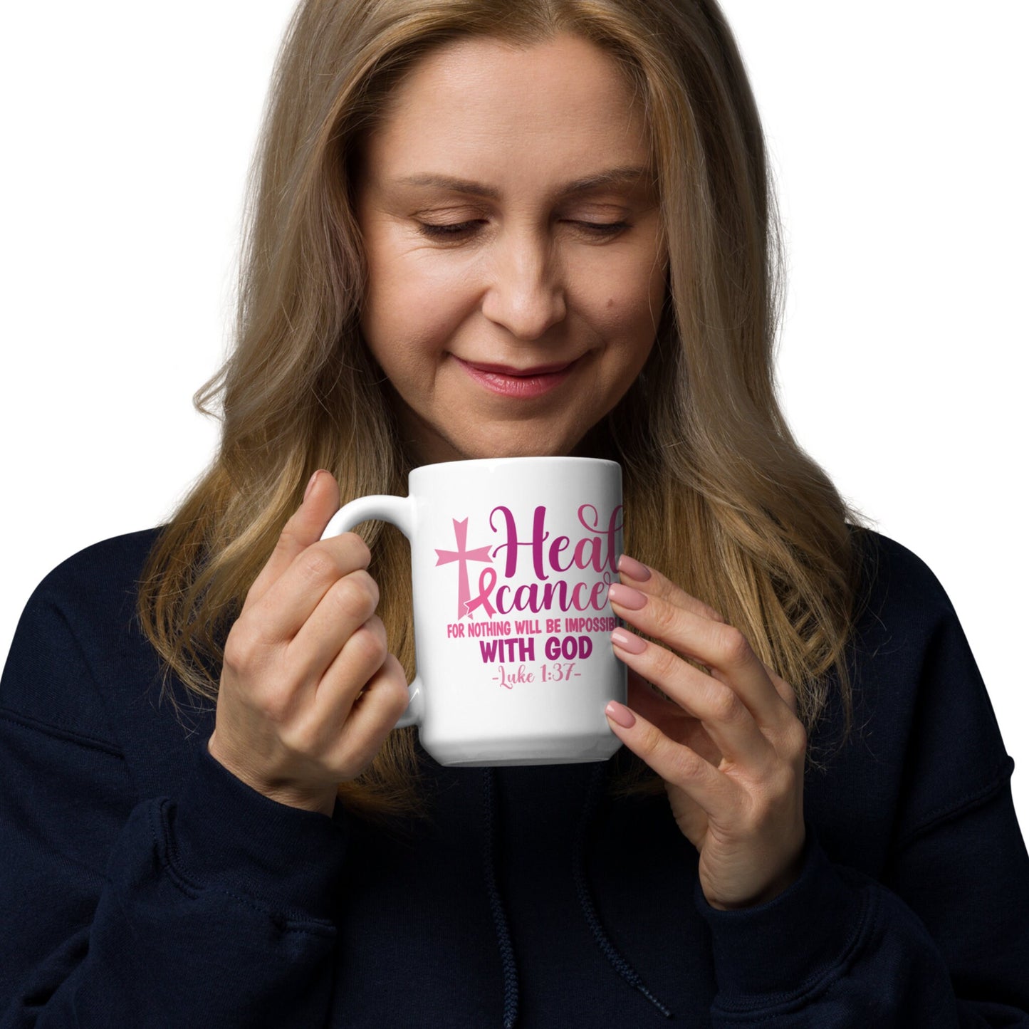 Cancer Mug, Breast Cancer - Zehnaria - INSPIRE & MOTIVE - Mugs