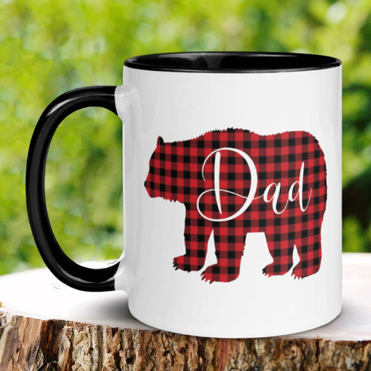 Papa Bear Mug, Gift for Dad - Zehnaria - FAMILY & FRIENDS - Mugs