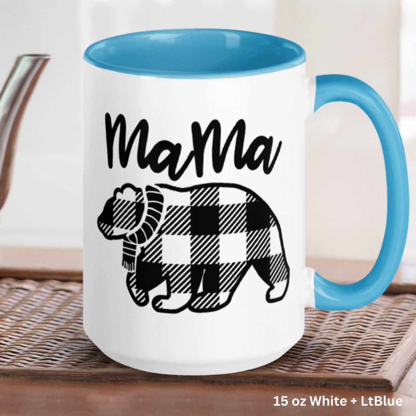 Mama Bear Mug, Gift for Mom - Zehnaria - FAMILY & FRIENDS - Mugs