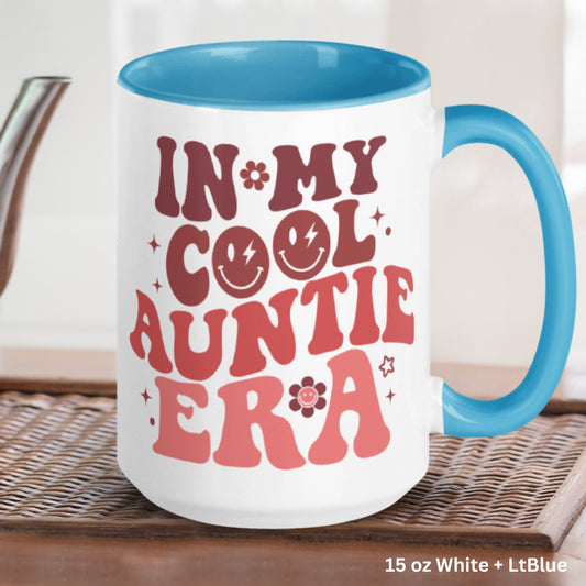 Cool Aunt Mug, Aunt Gift - Zehnaria - FAMILY & FRIENDS - Mugs