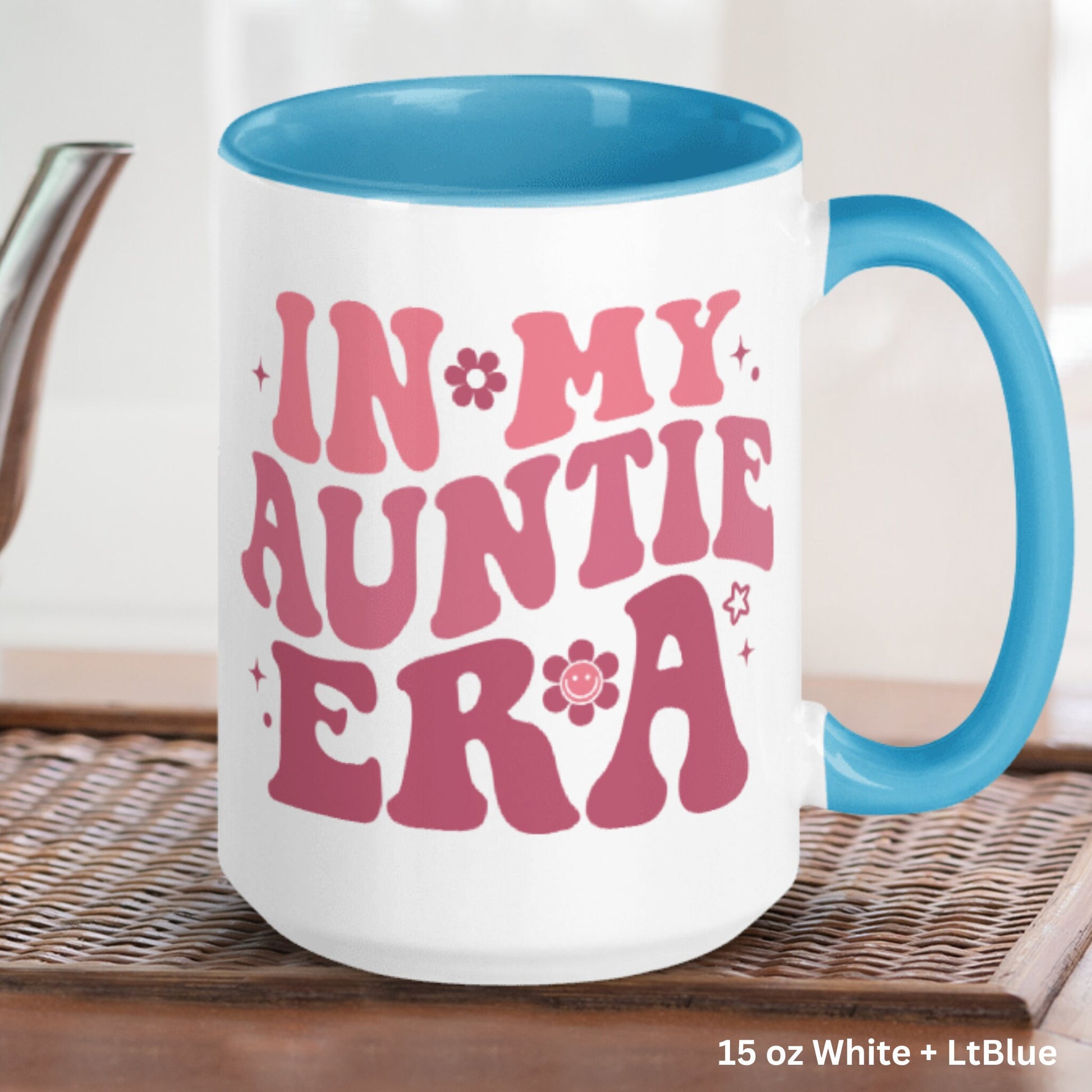 In My Auntie Era, Retro Mug - Zehnaria - FAMILY & FRIENDS - Mugs