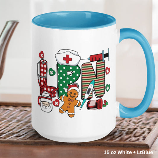 Nurse Gift, Christmas Gifts - Zehnaria - WINTER HOLIDAY - Mugs