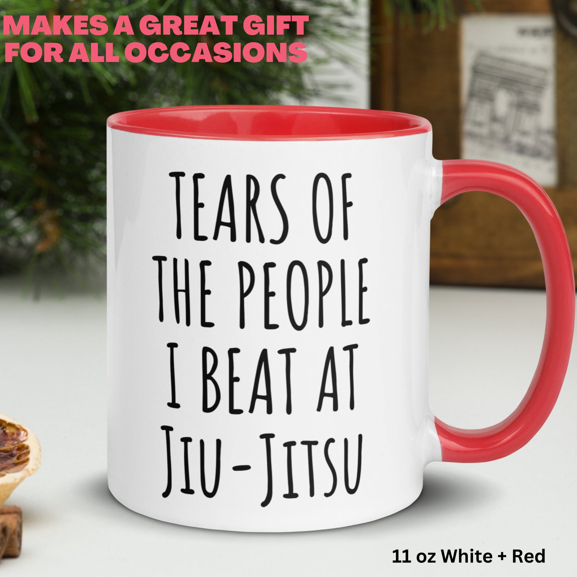 Jiu Jitsu Mug, Martial Arts Gifts, Tears of The People I Beat At Jiu-Jitsu, Jiu Jitsu Gifts, Funny Coffee Mug, Brazilian Jiu-Jitsu Gift 1245 - Zehnaria - HOBBIES & TRAVEL - Mugs