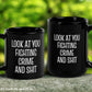 Police Office Mug, Look At You Fighting Crime and Shit Mug - Zehnaria - CAREER & EDUCATION - Mugs