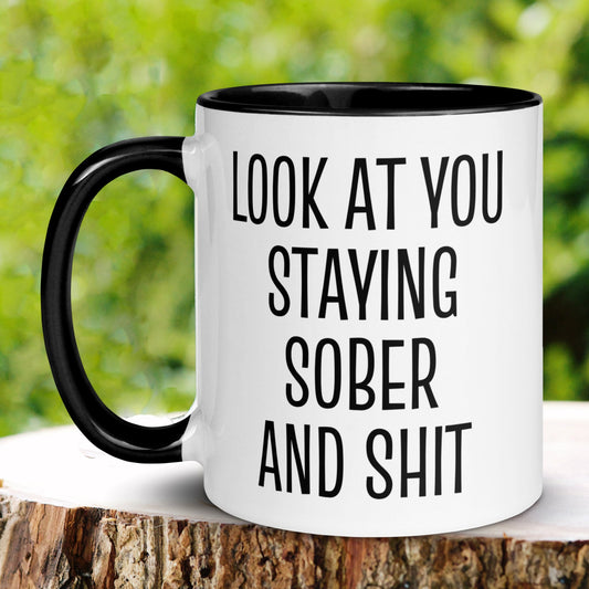 Sobriety Mug, Sobriety Gift - Zehnaria - SOBRIETY - Mugs