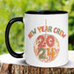 Retro New Year Mug, New Years Gift, Holiday Mug, Happy New Year, New Year 2024 Coffee Mug, New Beginnings Gift, New Year Crew Mug 1142 - Zehnaria - HAPPY NEW YEARS - Mugs
